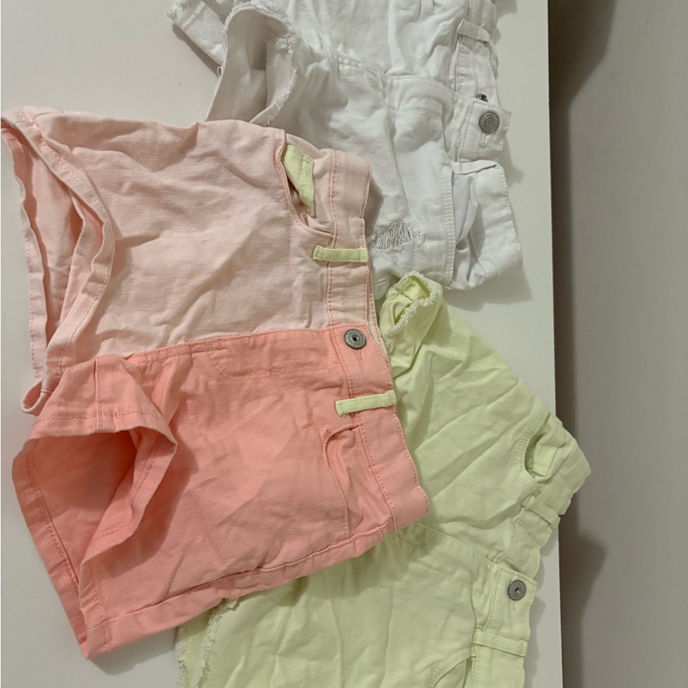 OshKosh B'gosh Kids Shorts - Pink, White, Light Green